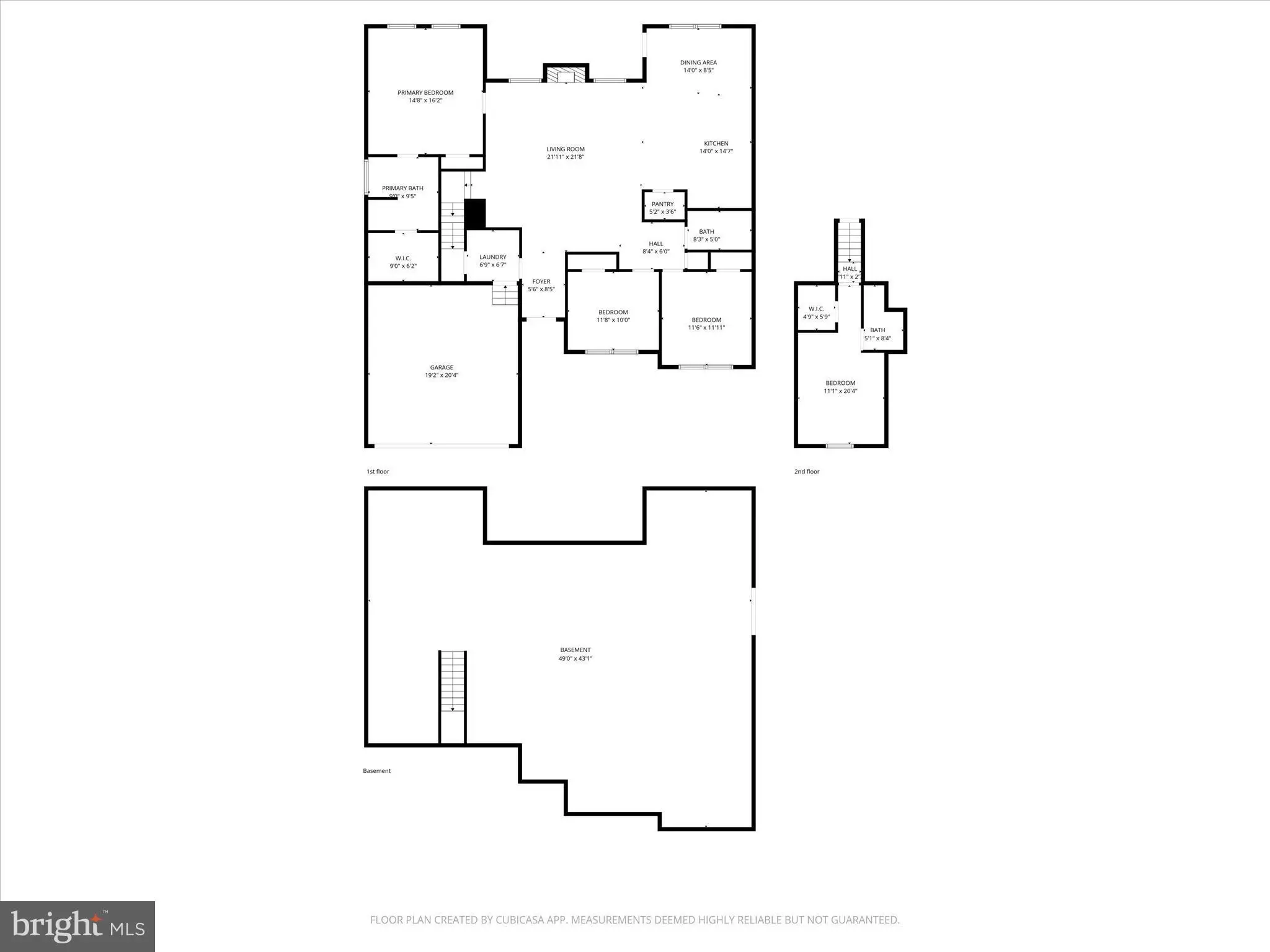 All Levels floor plan — 202 Naples Way, Charles Town WV